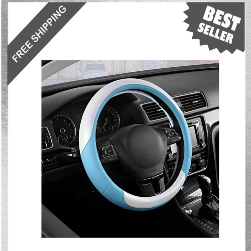 Steering wheel cover leather - wheel,
