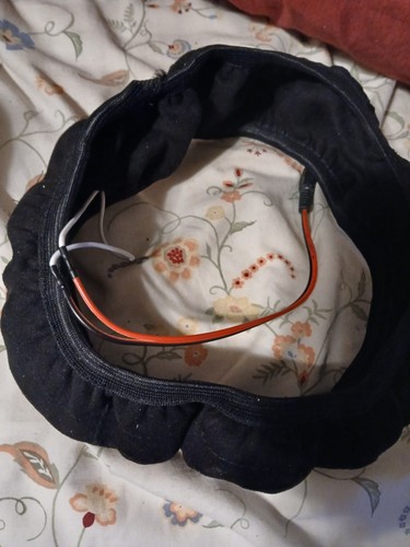 Heated steering wheel cover - heated,