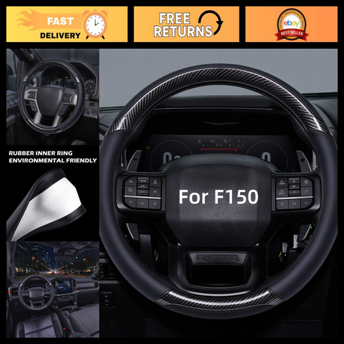 Leather steering wheel - steering, cover
