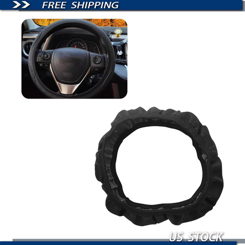 Heated steering wheel cover - heated,