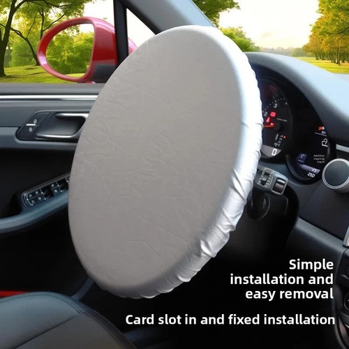 Car steering wheel sun - sun, shade