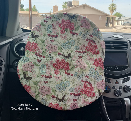 Botanical butterflies steering - botanical,