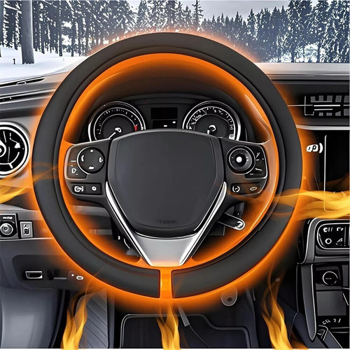 38cm car heated steering - car, wheel