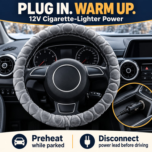 15in heated steering wheel - 15in,