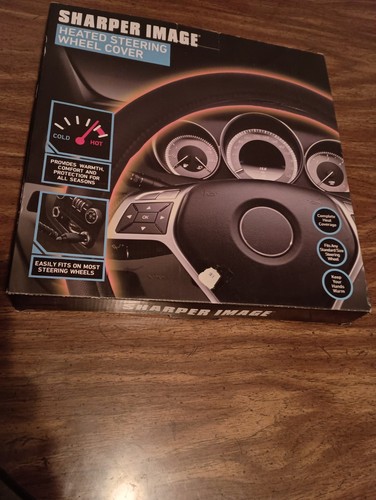 Sharper image heated steering - image,