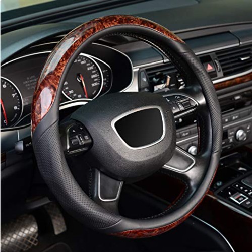 Steering wheel cover - steering, black