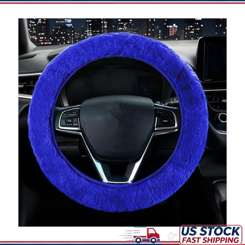 Furry steering wheel cover - steering,